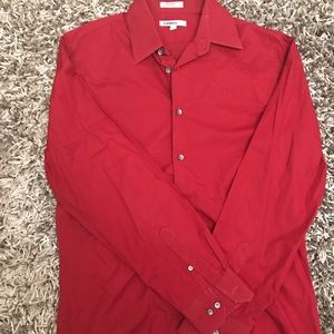 Express 1MX button down shirt